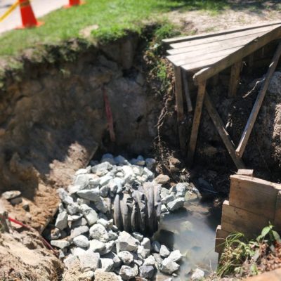 Brine Marine Retaining Wall