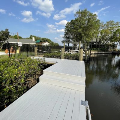Brine marine of tampa constructs docks for central florida