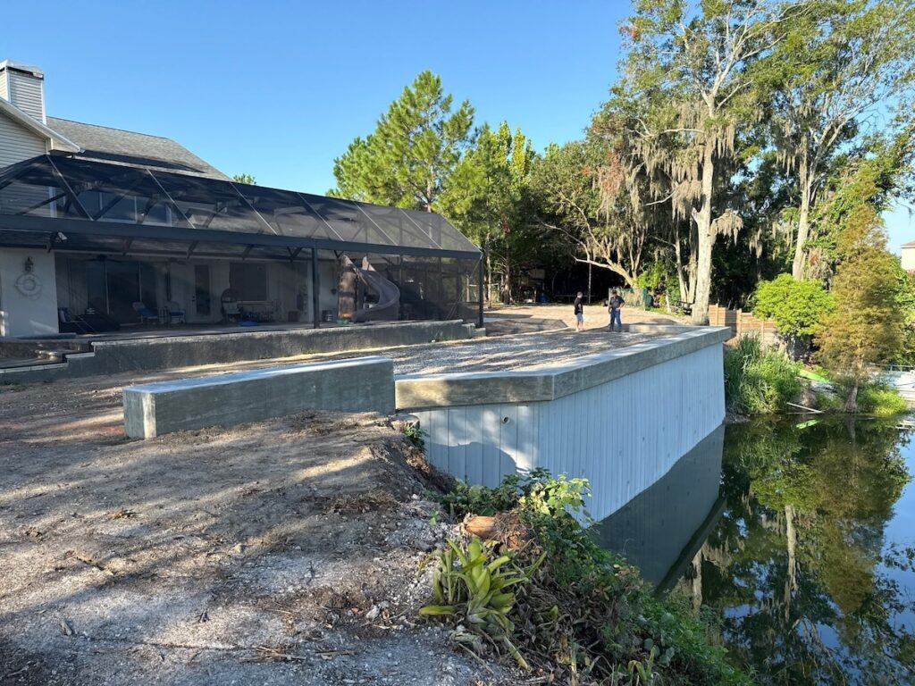 Brine Marine Case Study for seawall